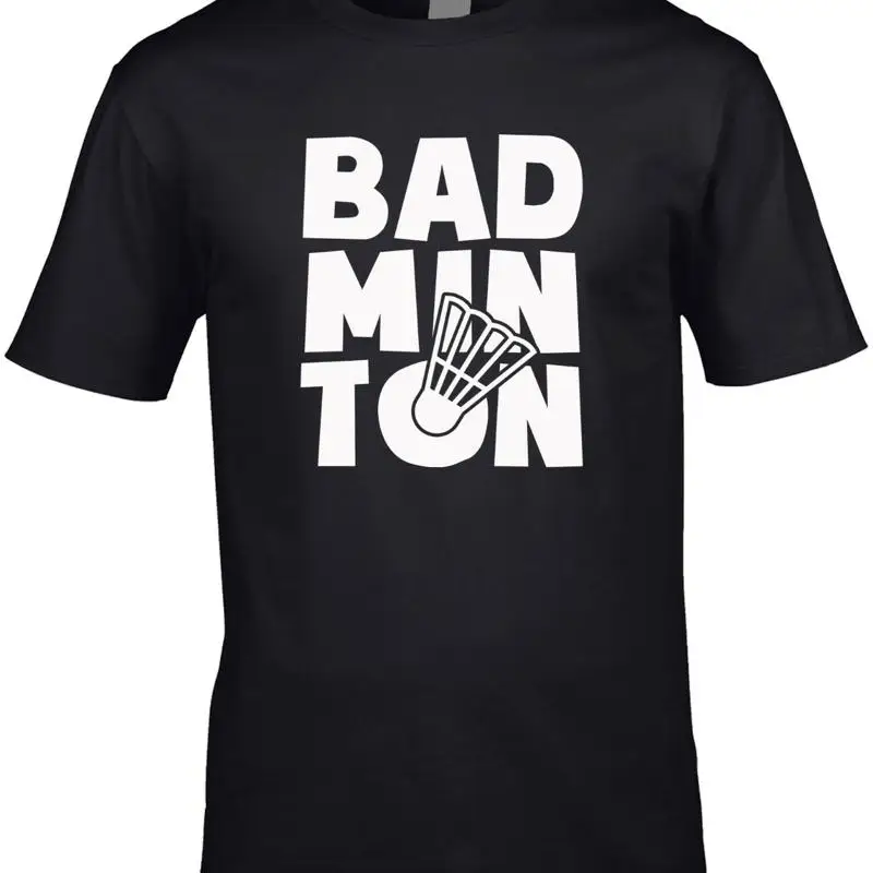 Badminton Net - Badminton Heren T-Shirt Grappige Sportspeler Net