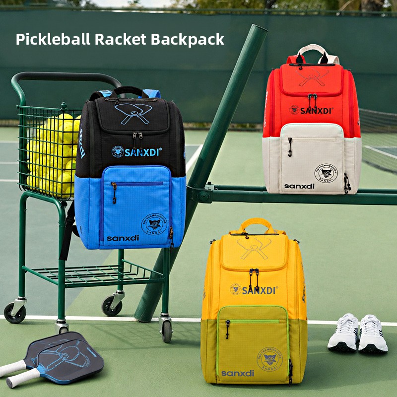 Badminton Bag - Peak sporttas, grote capaciteit, tennisrackettas, waterdicht,