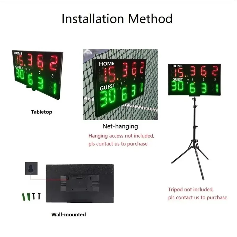 Draagbare Xcm Digitale Pl Cour - Scoreboard Digital recensie en prijs