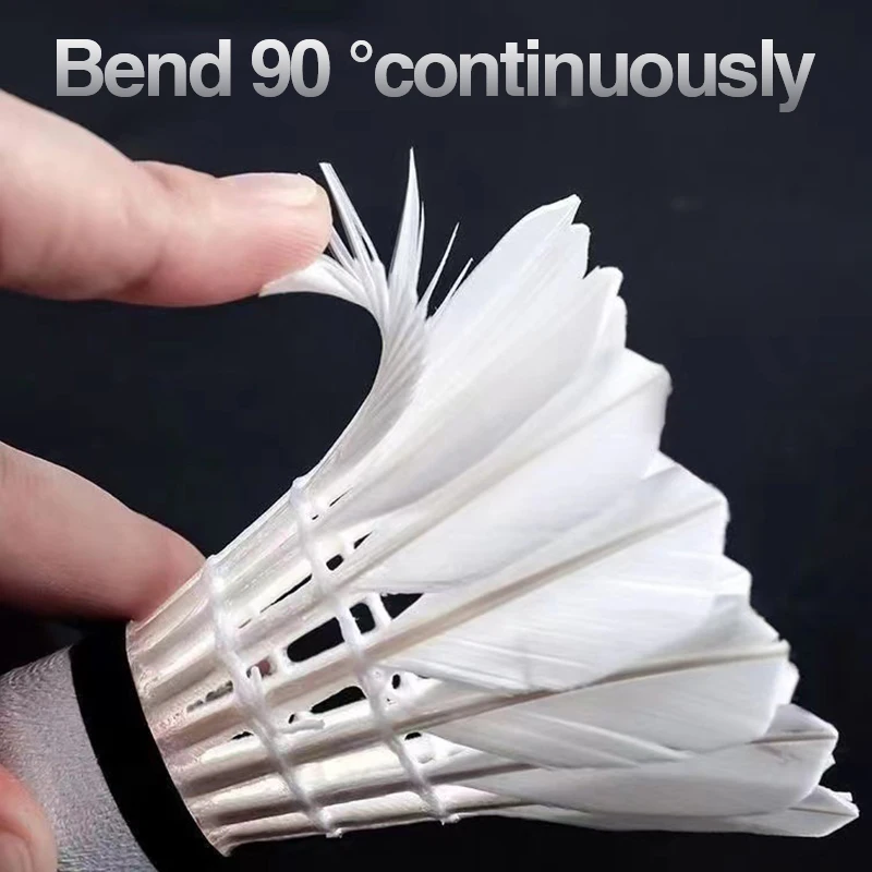 Nieuwe Witte Ganzenveren Badmi - Feather Shuttlecock recensie en prijs