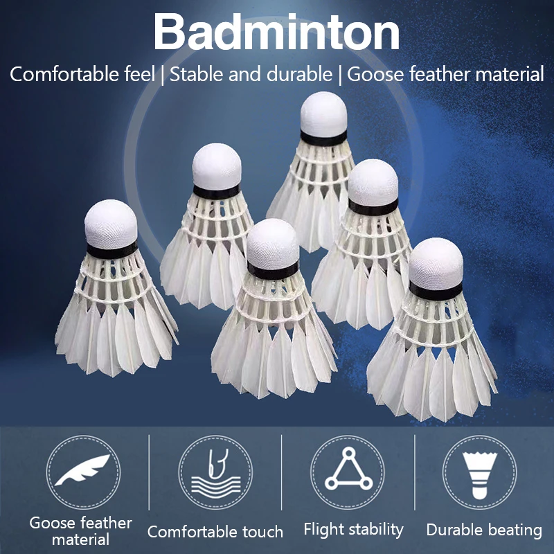 Nieuwe Witte Ganzenveren Badmi - Feather Shuttlecock recensie en prijs