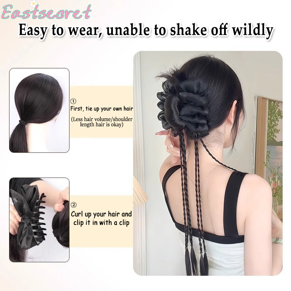Zwarte strik, halve haarclip,  - Feather Shuttlecock recensie en prijs
