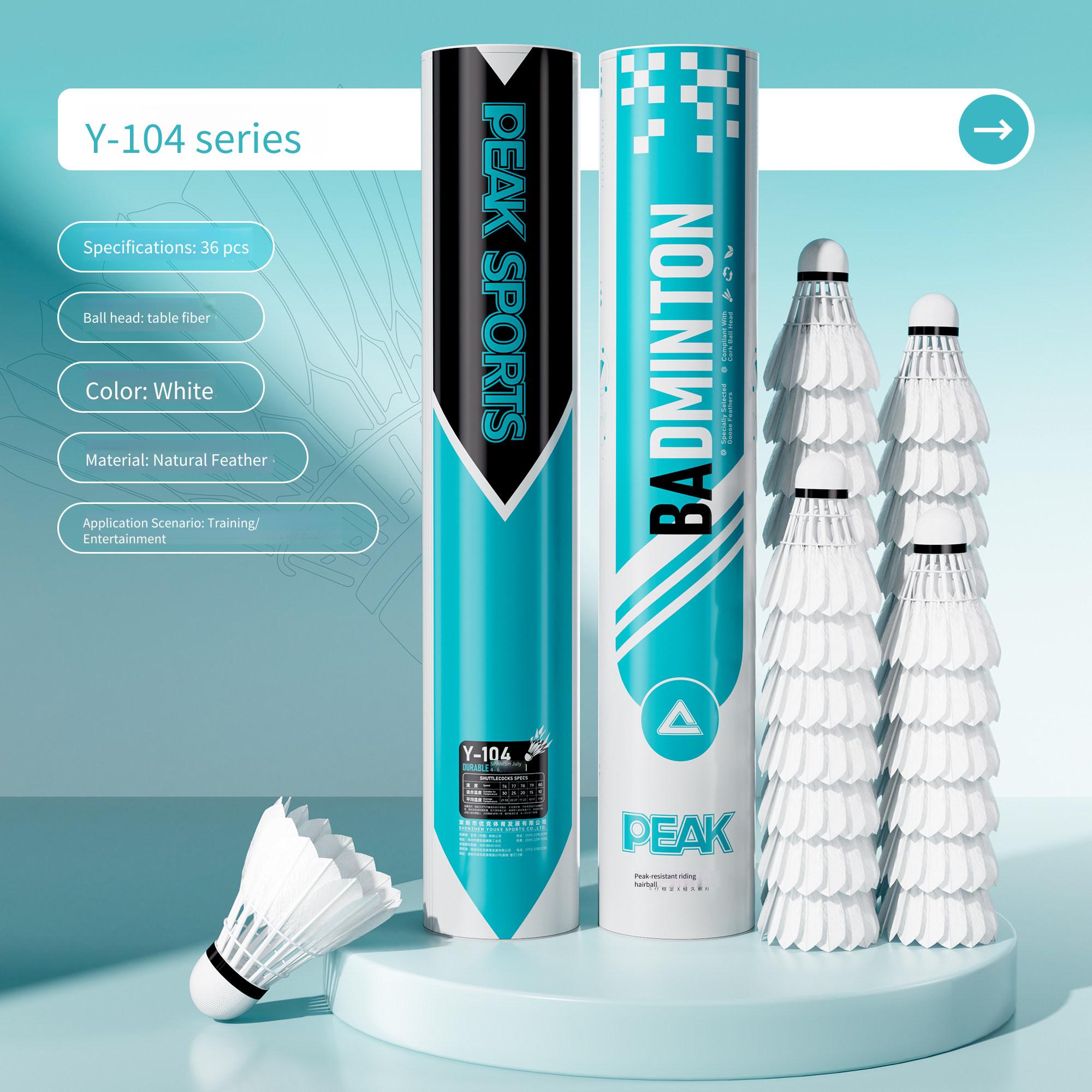 PEAK Ganzenveren Badminton Off - Feather Shuttlecock recensie en prijs