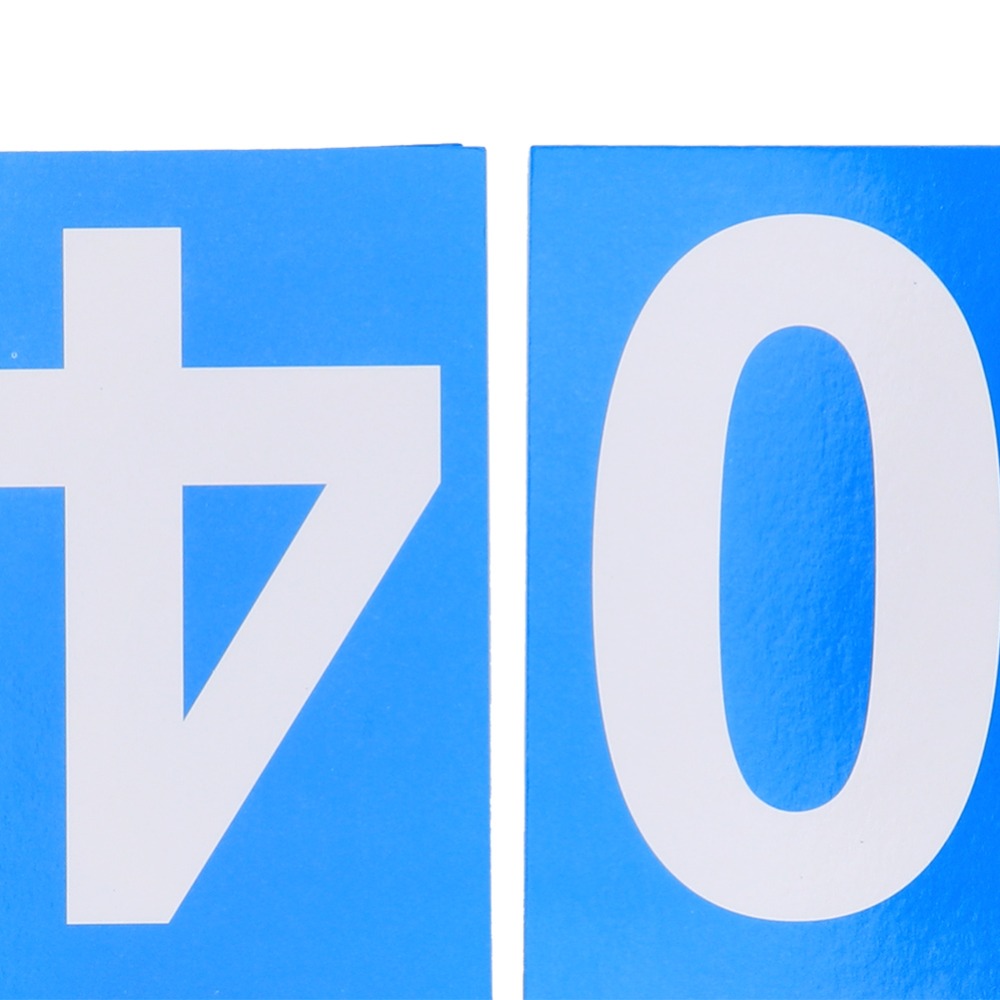Draagbaar blauw 4-cijferig sco - Scoreboard Digital recensie en prijs