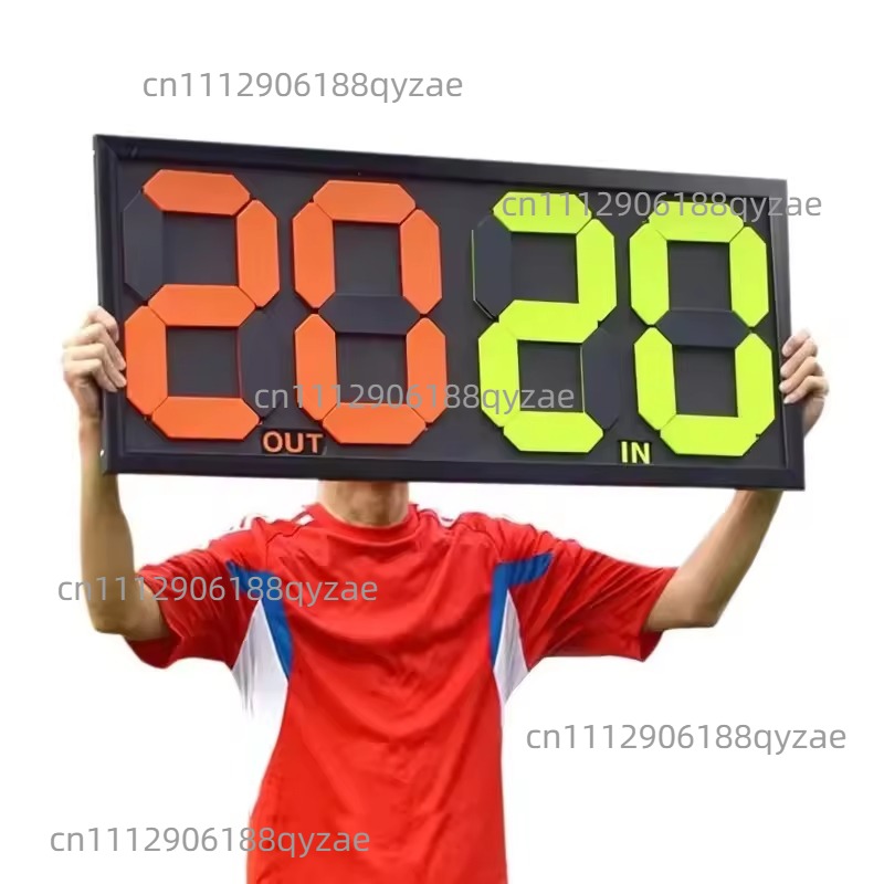 Voetbalwisselbord Dubbelzijdig - Scoreboard Digital recensie en prijs