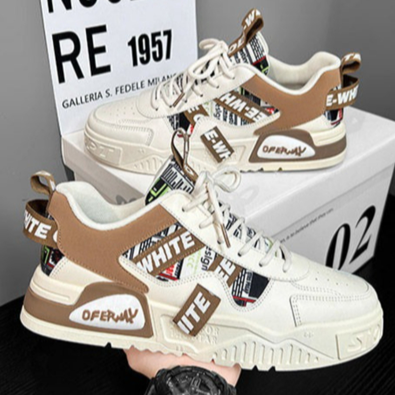 Casual mode lederen sneakers n - Badminton Shoes Men recensie en prijs